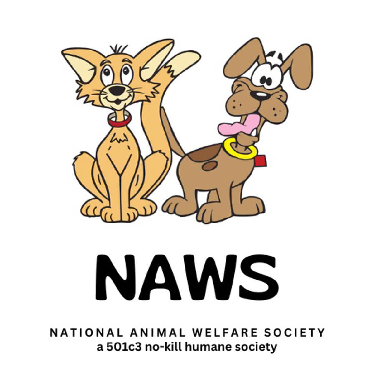 NAWS a No-Kill Humane Society - Logo